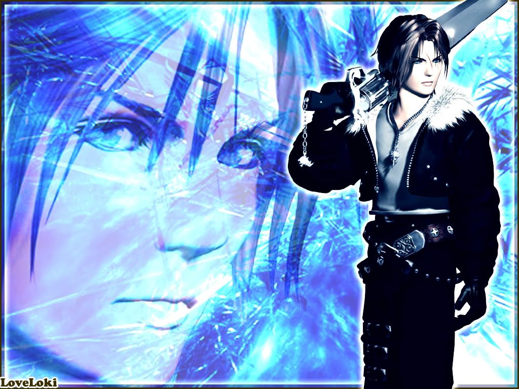 Final Fantasy VIII: How to Get Blue Hair for Squall Leonhart - wide 10